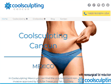 Tablet Screenshot of coolsculptingmexico.com